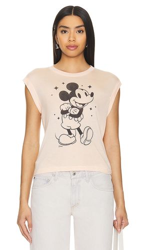 Camiseta sparkle mickey en color durazno talla XL en - Peach. Talla XL (también en L) - Junk Food - Modalova