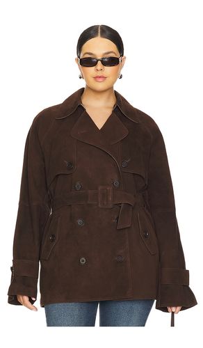 Elae Suede Jacket in . Size L. Also in M, S - L'Academie - Modalova