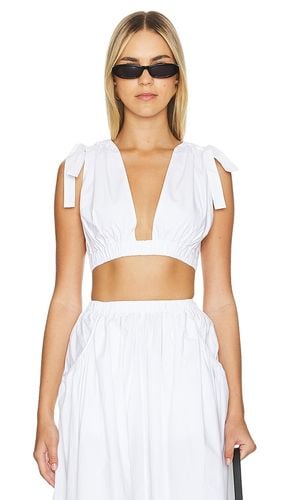 By Marianna Arman Poplin Crop Top in . Size M, S, XL - L'Academie - Modalova