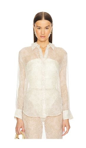 Camisa capucine en color neutral talla L en - Neutral. Talla L (también en M, S, XL, XS) - L'Academie - Modalova