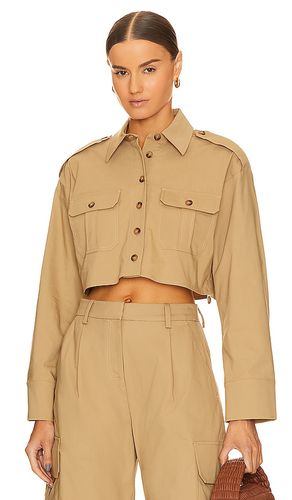 X Marianna Selia Cropped Cargo Shirt in . Taglia M, XL - L'Academie - Modalova