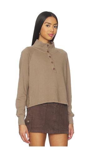 Alexander Half Button Up Pullover in . Size S. Also in XS, M, L - LA Made - Modalova