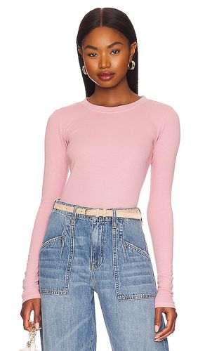 Long sleeve crew neck top en color rose talla L en - Rose. Talla L (también en S, XL, XS) - LA Made - Modalova