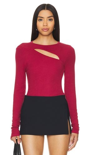 Verge Peek A Boo Long Sleeve Top in . Size S, XS - LA Made - Modalova