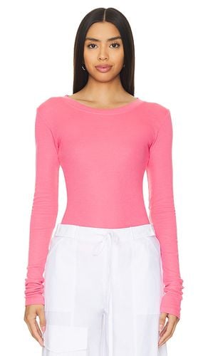 Camiseta térmica long sleeve en color rosado talla S en - Pink. Talla S (también en XS) - LA Made - Modalova