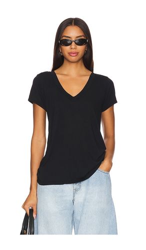 Short Sleeve Low V Neck Bf Tee in . Size M, S, XL, XS - LA Made - Modalova