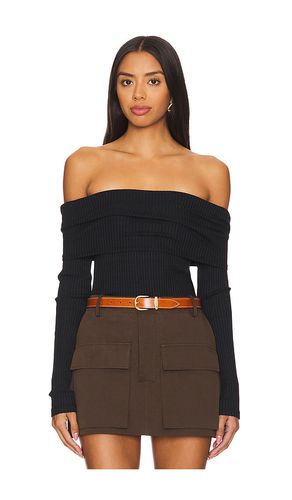 Kayla Off Shoulder Long Sleeve Top in . Taglia M, S - LA Made - Modalova