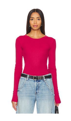 Camiseta long sleeve thermal en color rojo talla L en - Red. Talla L (también en M, S, XS) - LA Made - Modalova