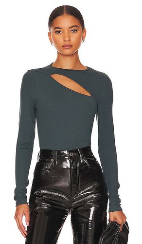 Verge Peek A Boo Long Sleeve Top in . Taglia XS - LA Made - Modalova