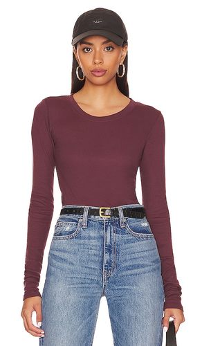 Long Sleeve Crew Neck Top in . Size XS - LA Made - Modalova