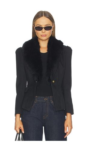 Kaisley Fur Collar Blazer in . Size 0. Also in 00, 2, 4, 6, 8 - L'AGENCE - Modalova