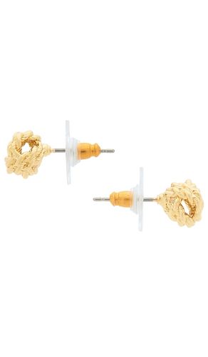 Chateau Rope Stud Earrings in - Lele Sadoughi - Modalova