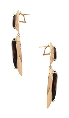Imara Smoke Quartz Earrings in - Lili Claspe - Modalova