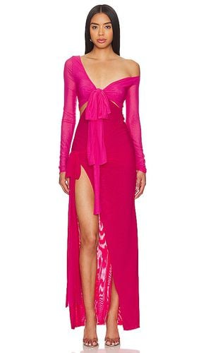 Vestido jayleen asymmetric en color fucsia talla L en - Fuchsia. Talla L (también en M, S, XS, XXS) - Lovers and Friends - Modalova