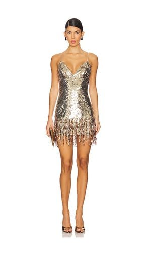 Isabetta Sequin Fringe Mini Dress in . Taglia S - Lovers and Friends - Modalova