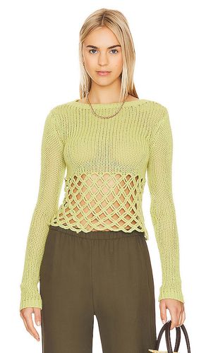 Clara Cropped Fishnet Pullover in . Size M, XS - Lovers and Friends - Modalova