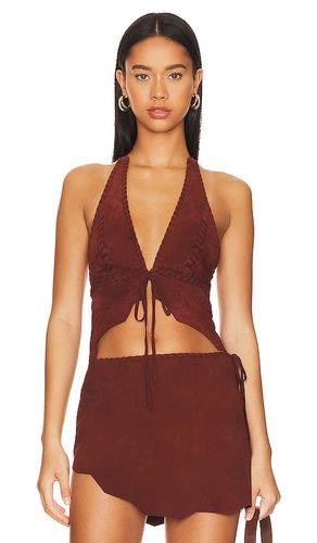 Suede Leather Top in . Size XL - Lovers and Friends - Modalova