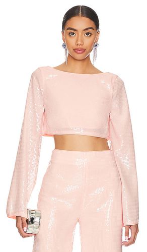 Leighton sequin top en color rosado talla S en - Pink. Talla S (también en XS) - Lovers and Friends - Modalova