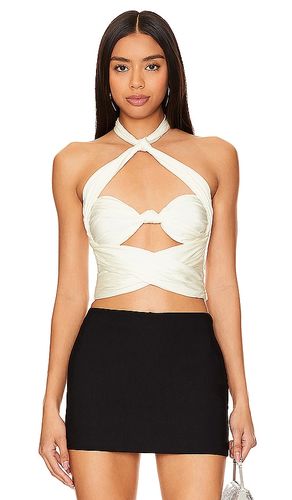 Sophia wrap halter en color talla L en - White. Talla L (también en XL) - Lovers and Friends - Modalova