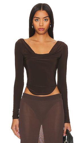 Xander top en color chocolate talla M en - Chocolate. Talla M (también en L) - Lovers and Friends - Modalova