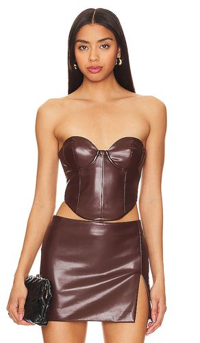 Ana Faux Leather Top in . Size M, S, XL, XS - Lovers and Friends - Modalova