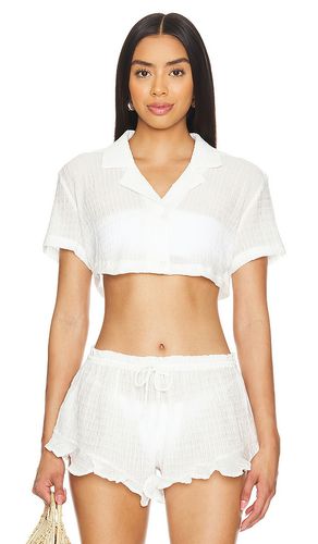 Daydreamer crop top en color talla M en - White. Talla M (también en S, XL) - Lovers and Friends - Modalova