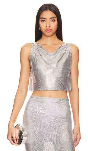 Sascha top en color metálico talla M en - Metallic Silver. Talla M (también en S, XXS) - Lovers and Friends - Modalova