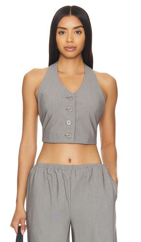 Chaleco amanda en color charcoal talla L en - Charcoal. Talla L (también en M, S, XL, XS) - Lovers and Friends - Modalova