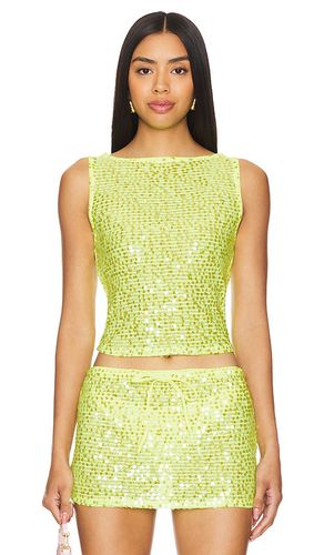 Erin sequin top en color verde talla M en - Green. Talla M (también en XS) - Lovers and Friends - Modalova