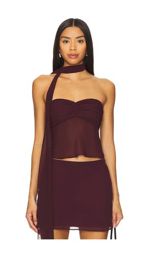 Mariah top en color vino talla L en - Wine. Talla L (también en M, S, XL, XS) - Lovers and Friends - Modalova