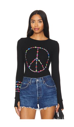 Mckinley Long Sleeve Fitted Thermal Charm Peace Sign in . Size XS - Lauren Moshi - Modalova