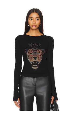 Mckinley Crystal Geometric Def Leopard Top in . Taglia M, S - Lauren Moshi - Modalova