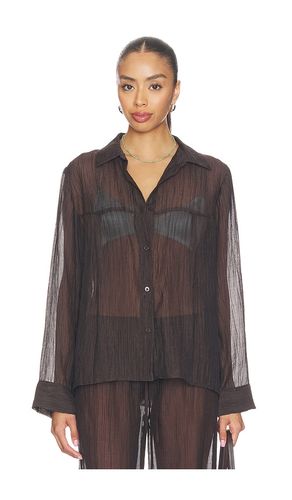 Sylvee Sheer Button Up in . Size S. Also in M, L - LNA - Modalova