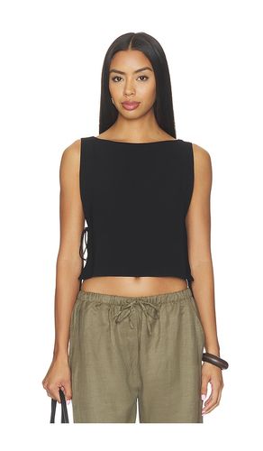 Ari Boatneck Tie Top in . Size M. Also in S, XS - LESET - Modalova