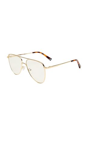 The duke blue light glasses in color metallic size all - Le Specs - Modalova