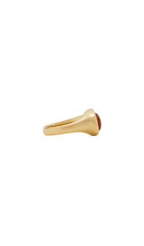 The Honey Resin Stud Ring in . Size 5. Also in 6, 7 - Luv AJ - Modalova