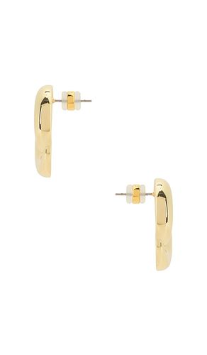 The solstice knot studs earring in color metallic size all - Luv AJ - Modalova