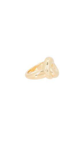The solstice knot ring in color metallic size 5 (also in 6, 7, 8) - Luv AJ - Modalova