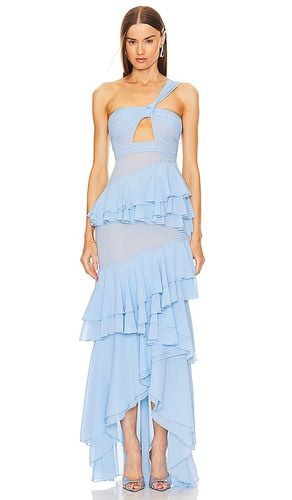 Vestido ariella maxi en color talla M en - Baby Blue. Talla M (también en S, XXS) - Michael Costello - Modalova