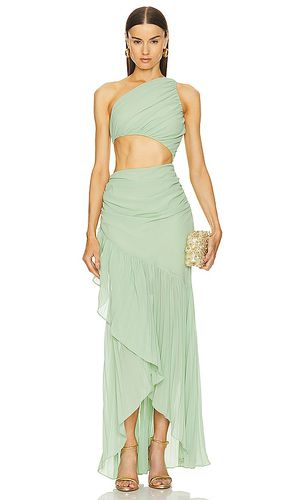 Vestido largo britney en color verde talla M en - Green. Talla M (también en L, S, XL, XS, XXS) - Michael Costello - Modalova