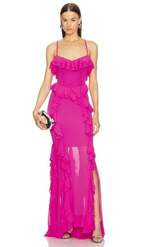 Vestido largo azalea en color rosado talla M en - Pink. Talla M (también en S, XL, XS, XXS) - Michael Costello - Modalova