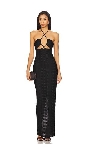 Vestido ingrid en color talla L en - Black. Talla L (también en M, S, XL, XS, XXS) - Michael Costello - Modalova