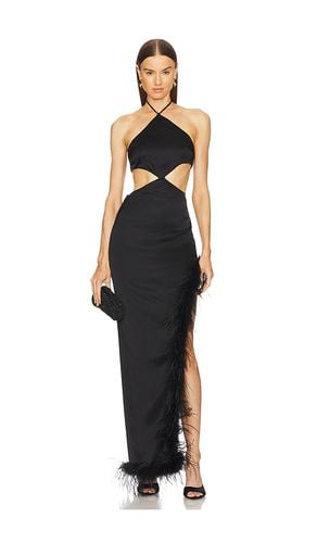 Vestido vanna en color talla L en - Black. Talla L (también en M, S, XL, XS, XXS) - Michael Costello - Modalova