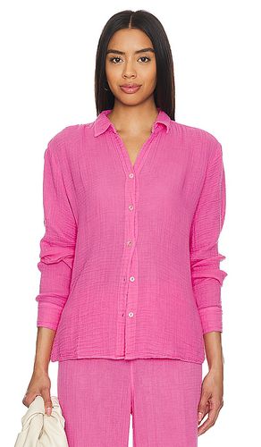 Camisa botones leo en color rosado talla L en - Pink. Talla L (también en M, S, XS) - Michael Stars - Modalova