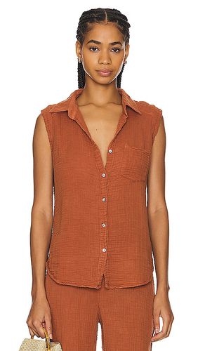 Camiseta tirantes monique en color marrón talla L en - Brown. Talla L (también en M, S, XS) - Michael Stars - Modalova