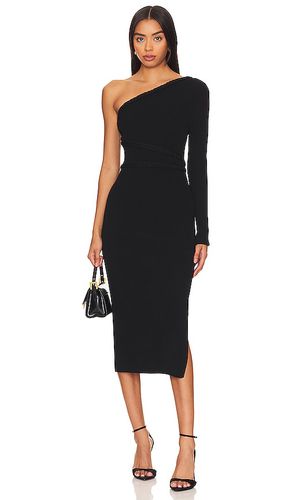 MILLY MIDI-KLEID in Black. Size P - MILLY - Modalova