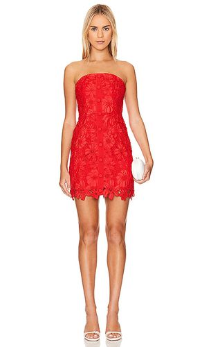 Minivestido roja lace en color talla 4 en - Red. Talla 4 (también en 6) - MILLY - Modalova