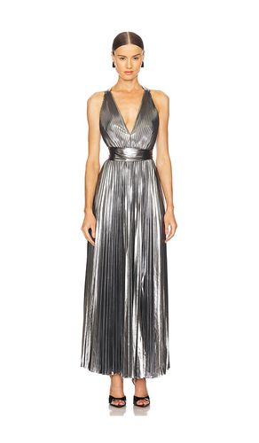 Oria Pleated Lame Dress in . Size 10, 2, 4, 6, 8 - MILLY - Modalova