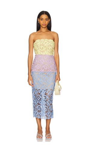 Vestido midi kait trois en color lavender,lemon talla 10 en & - Lavender,Lemon. Talla 10 (también en 12, 2, 4, 8) - MILLY - Modalova
