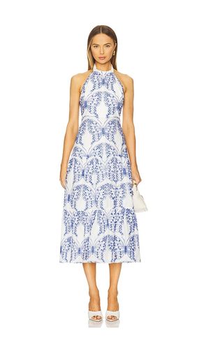 Maxivestido dress en color , talla 0 en & - White,Blue. Talla 0 (también en 2, 4, 6, 8) - MILLY - Modalova